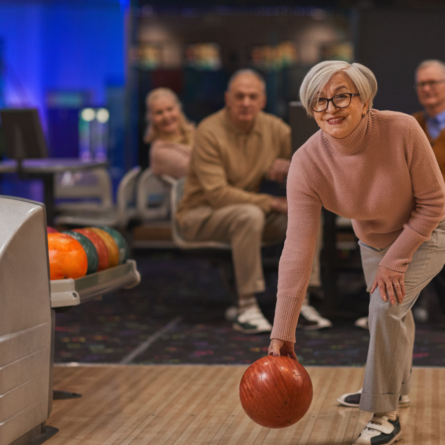Bowling für Senioren im Max Munich Bowling Center
